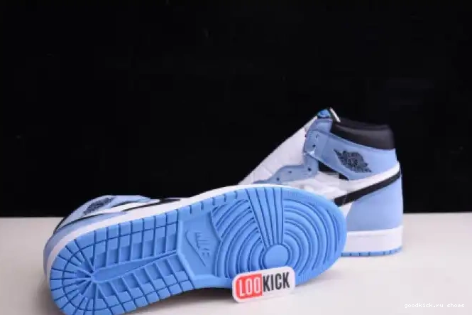 Cheap AIR 555088-134 BLUE WHITE 1 RETRO JORDAN BLACK HIGH UNIVERSITY 0327